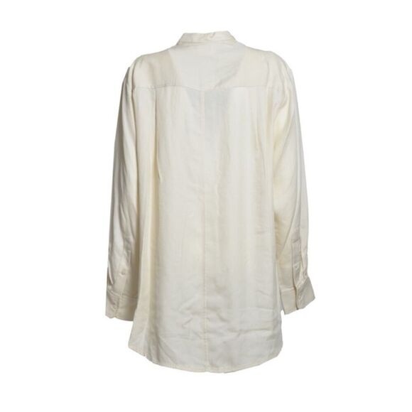Isabel Marant Étoile Britten Blouse In Ecru Cotton With Embroidery NWT Size 40/M - Picture 6 of 14